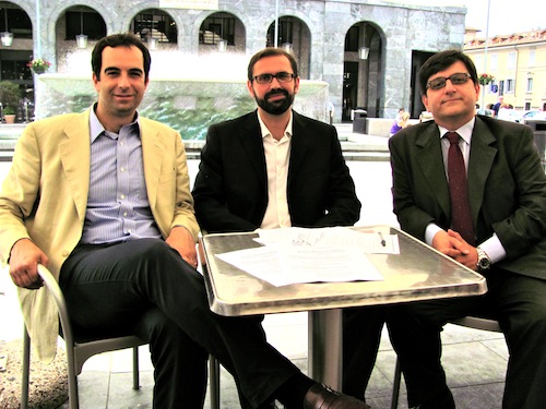 Alessandro Alfieri, Andrea Zanotti, Tommaso Valle