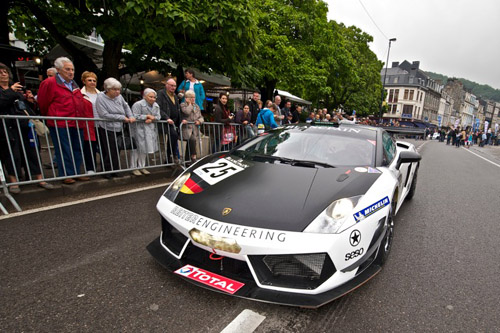 24 ore di spa 2011 automobilismo eugenio amos lamborghini