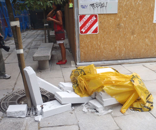 gasbeton cantiere zona san vittore luglio 2011