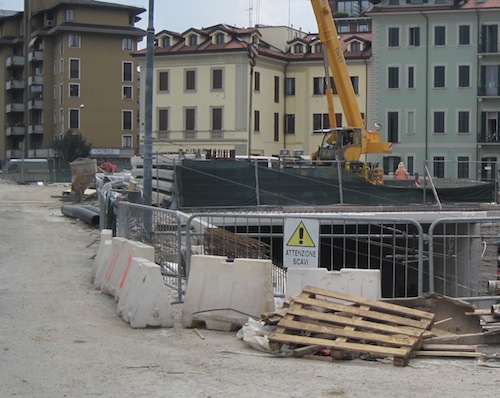 il cantiere