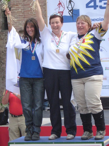 Elena Crespi sul podio