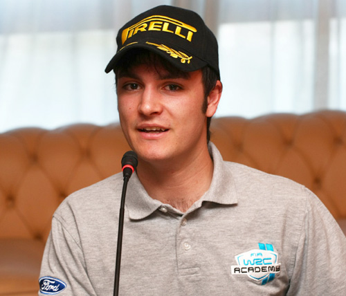 andrea crugnola rally wrc academy 2011