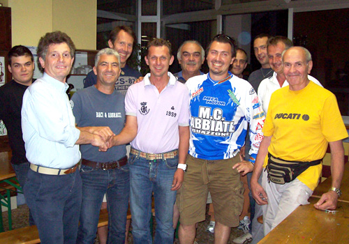 presentazione campionato italiano enduro 2011 cassano magnago