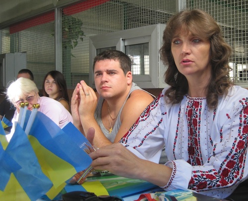 Alina, referente dell'associazione "Anna - Sofia"