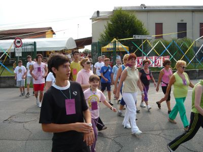 La partenza dello scorso anno a Daverio