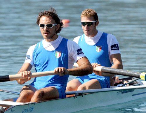 pierpaolo frattini vincenzo capelli canottaggio 2011