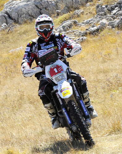 andrea mancini husqvarna motorally 2011
