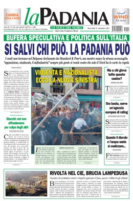 padania napolitano secessione