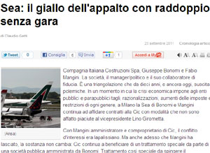 sea sole 24 ore articolo