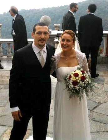 Andrea Balduzzi ed Elisa Coppola sposi