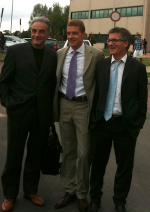 charles versaggi con alberto onetti e fabio montobbio 