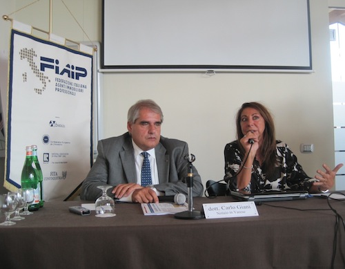 da sinistra: Carlo Giani ed Elisabetta Tafuro