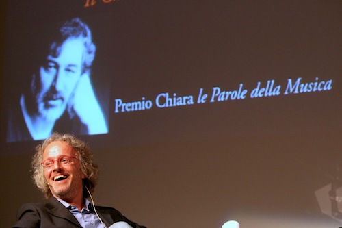 Vittorio Colombo al premio Chiara