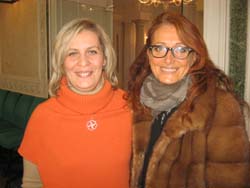 Barbara Mariani con Adele Patrini