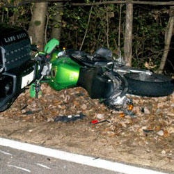 incidente brinzio muore un motociclista