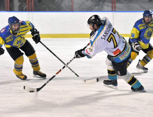 sansonna hockey ghiaccio killer bees varese 2011