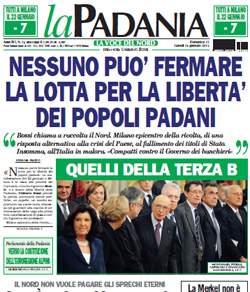 padania 15 gennaio 2012