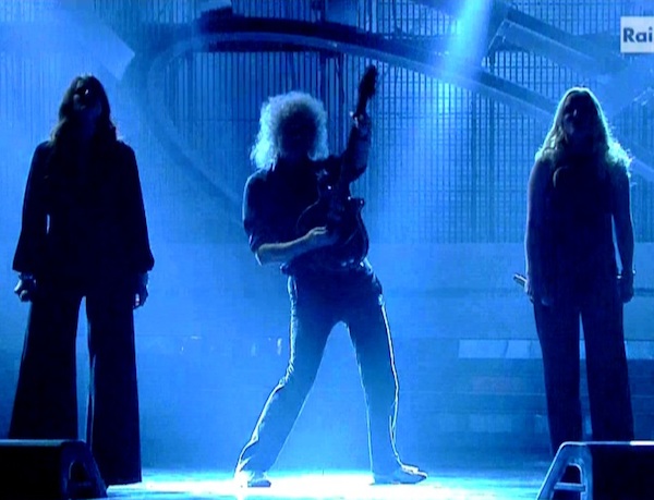 Brian May a Sanremo