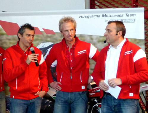 fabrizio azzalin martino bianchi klaus allisat husqvarna ch racing motociclismo