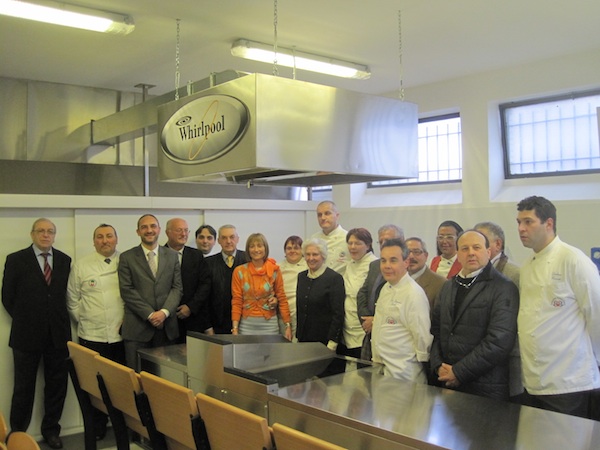 Il team che &egrave; arrivato al laboratorio per Masterchef internazionali