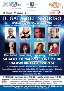 Lo spettacolo "Galà del sorriso"