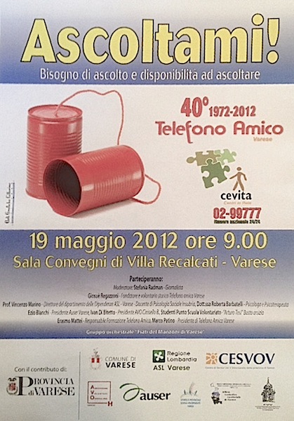 La locandina del convegno