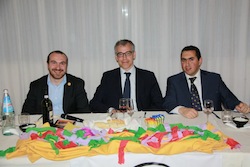 I due rappresentanti degli studenti con il dg Bergamaschi