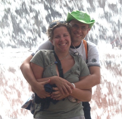 Alessandro Boriani con la moglie Giulia