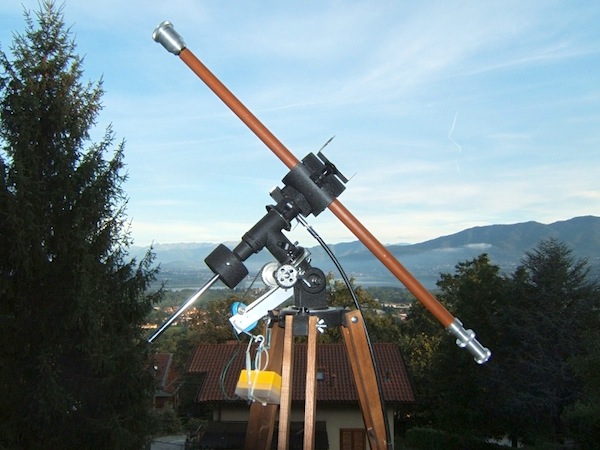 telescopio di galilei all'osservatorio schiaparelli campo dei fiori