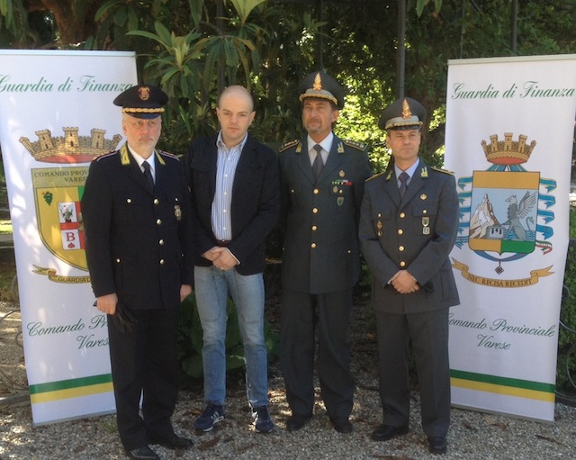 I protagonisti dell'accordo tra guardia di Finanza e protezione civile