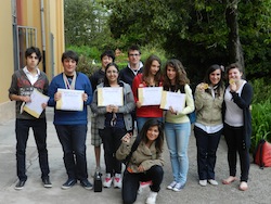 Gli studenti vincitori