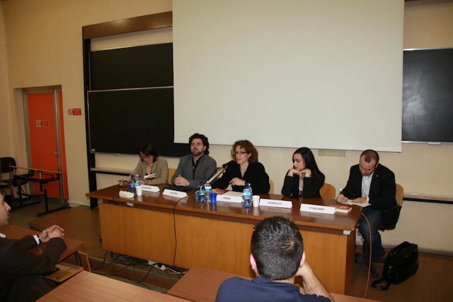 Aldo Pecora e Rosanna Scopelliti all'universit&agrave; dell'Insubria