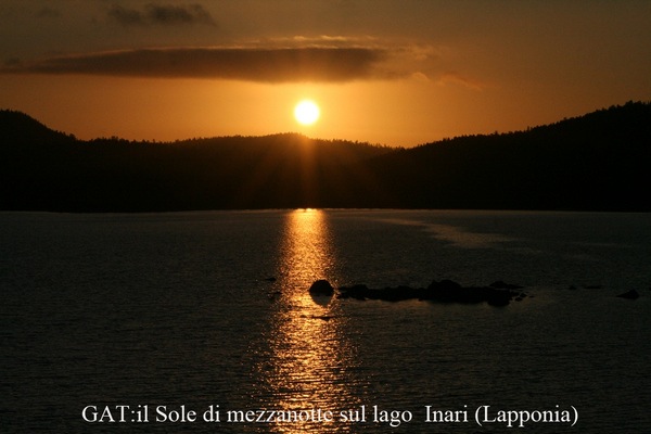 Il sole in Lapponia