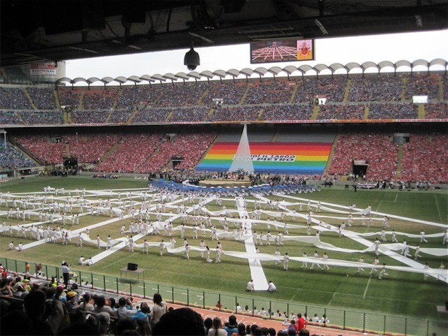 stadio milano papa