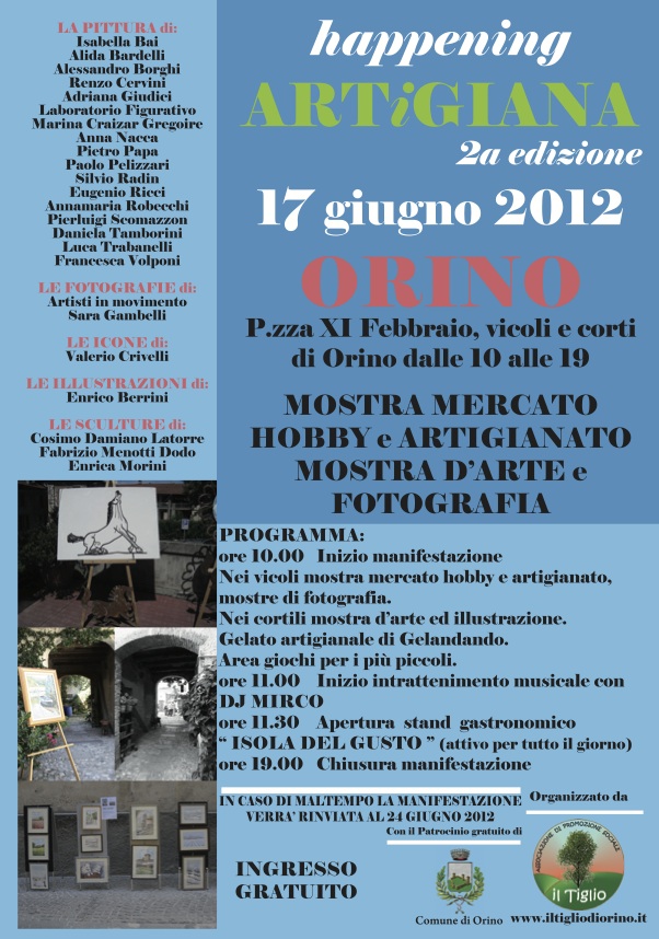 manifesto artigiana orino 2012