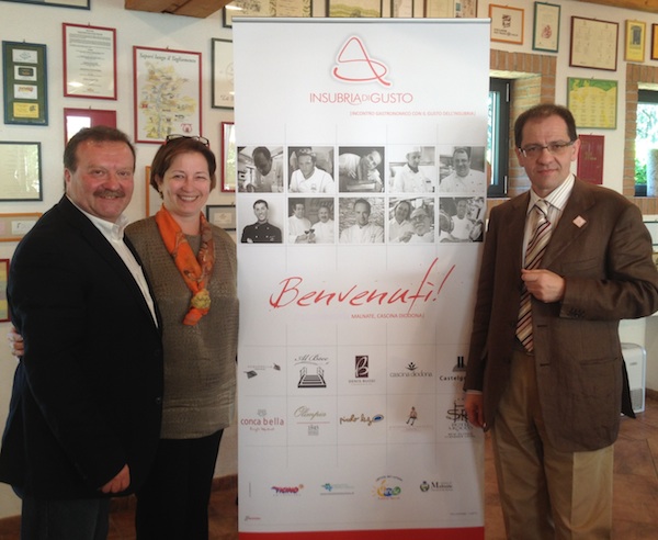 Da sinistra Fulvio Cavadini, Nadia Lusi, Antonio Latella