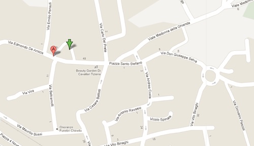 somma lombardo cartina