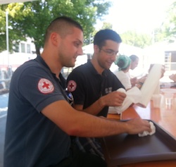 volontari croce rossa valceresio