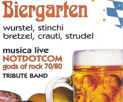 biergarten azzio foto