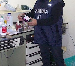 guardia finanza dentista varese
