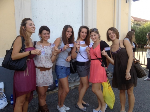 Ragazze alla fashion night