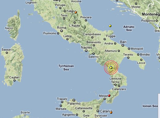 la mappa del pollino