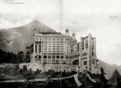 Il Palace Grand Hôtel fu trasformato in ospedale di guerra