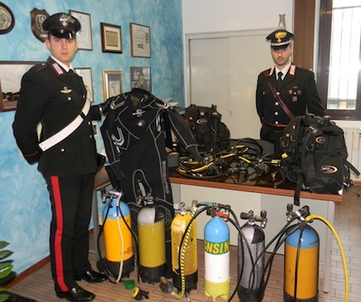 carabinieri sub