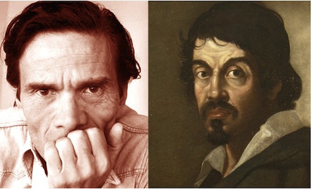 Pasolini e Caravaggio