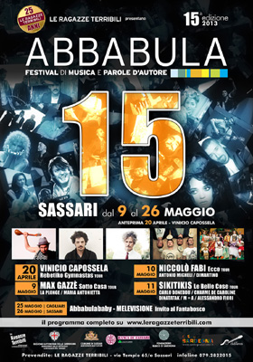 Abbabula in Sardegna con Max Gazzè, Capossela, Niccolò Fabi