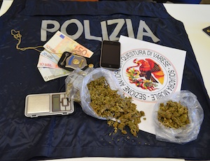 polizia marijuana