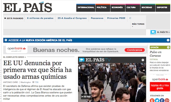 Le home page del 25 aprile