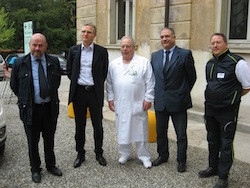 Da sinistra: callisto Bravi, Alberto Zoli, Piefrancesco Perlasca, Mario Landriscina, Guido Garzena