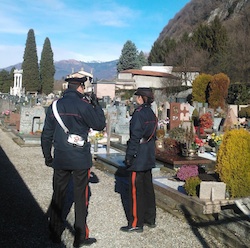 carabinieri cimitero